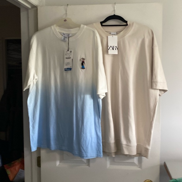 2 ZARA t-shifts one price - Picture 1 of 7